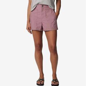 NWT Columbia Women's Holly Hideaway High Waisted Washed Out Shorts Fig Size 10